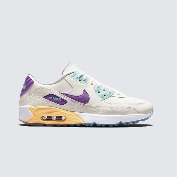 Nike Air Max 90 G NRG U21 Torrey Pines Sail Purple CZ2434 133 Golf Shoes size 9 - Picture 2 of 8